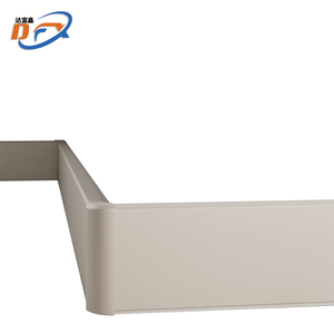Dafuxin Design moderne OEM Installation facile Plinthe de luxe légère à angle droit Plusieurs tailles pour les repas Caractéristiques en caoutchouc - Product Image 1