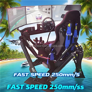 أجهزة محاكاة حركية تعليمية منزلية ثلاثية الشاشات من الألياف الزجاجية والمعدن، 3DOF-6DOF، للاستخدام العام، الأكثر مبيعًا - Product Image 2