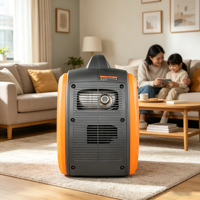Générateurs d'énergie portables à onduleur intelligent, silencieux, à essence 4 temps, 1KW 1.5KW 2KW 2.5KW, 50/60Hz, autonomie de 5,7h, faciles à transporter