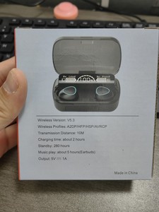 Auriculares Inalámbricos TWS M10 2026 con Chipset JL, Pantalla Digital, ANC, Resistencia al Agua IPX-7, Control Táctil para LED 5.3 y Tipo-C - Product Image 4