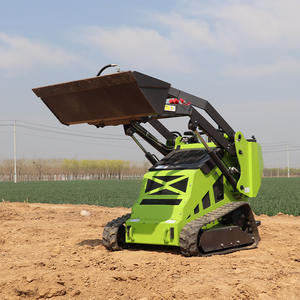 Cargadora deslizante, diseño de vía, limpieza del sitio de construcción, potencia de gasolina, altamente eficiente y eficiente en combustible, certificación CE - Product Image 4