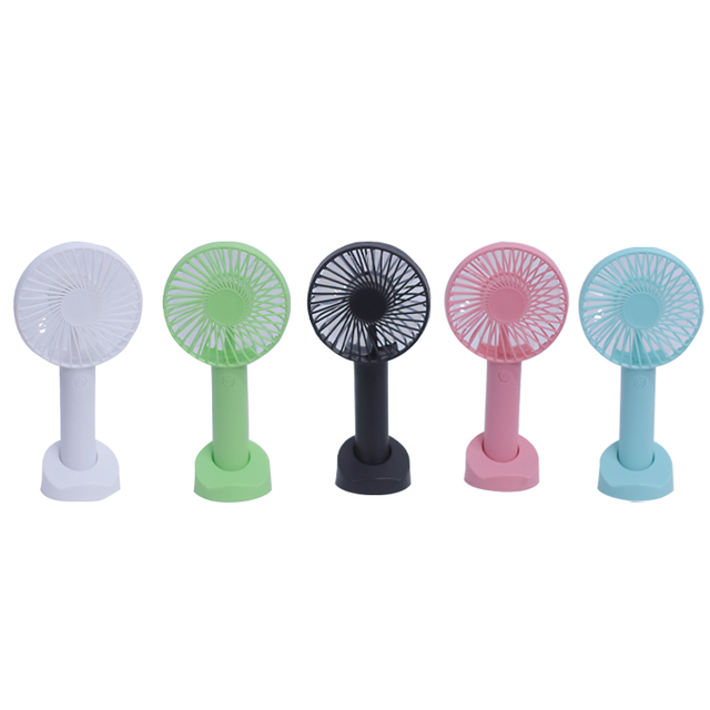 Custom Portable Hand Fan Pedestal Usb Rechargeable Indoor Cooling Mini Table Fan