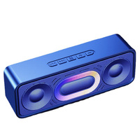 Enceinte sans fil Y4 5.0, son surround 3D, mini modèle de bureau, utilisation domestique et extérieure, RGB coloré, portable, intelligente, FM, 10W intégré