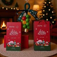 Savon en bloc artisanal aux herbes et thé, 2-en-1, pour le bain et le visage, nettoyant et blanchissant, pour tous types de peau, en coffret cadeau de Noël