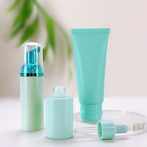 Tubos de Plástico Reciclable Suave de 80ml en Azul Mate para Protector Solar, Envases Cosméticos Vacíos para Lociones de Cuidado de la Piel - Product Image 3