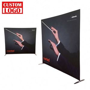 Hot Sales Exhibition Display Tension Fabric Wall Advertising Trade Show Backdrop with Aluminium Frame and Custom Sizes - Product Image 1