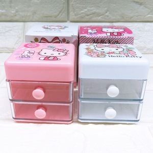 R1051 Mini Scatola Portaoggetti a Due Livelli con 2 Cassetti, Organizzatore da Scrivania per Camera da Letto di Bambini/Ragazzi e Studio - Product Image 6