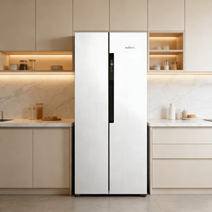 <span class=keywords><strong>ตู้</strong></span><span class=keywords><strong>เย็น</strong></span>แบบ Side by Side ยี่ห้อ Frestec รุ่น 450 ลิตร ระบบโนฟรอสต์ ประหยัดพลังงาน สำหรับใช้ในครัวเรือน 220 โวลต์ อุปกรณ์ทำความเย็นสำหรับบ้าน - Product Image 1