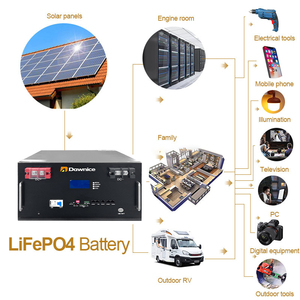 48V 200Ah 5kw lityum LiFePO4 raf monte pil 10kWh modülleri 60kWh güneş enerjisi depolama sistemi için ölçeklenebilir - Product Image 2