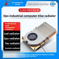 Source Usine Ultra-Mince OPS Ordinateur Industriel Radiateur 115X CPU Ordinateur De Bureau Cas Ventilateur En Gros Spot Ultra-Mince Ordinateur