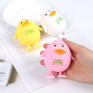 Jouets anti-stress décompression en forme de canard mignon de dessin animé, nouveauté créative, vente chaude, pour enfants garçons et filles - Product Image 3