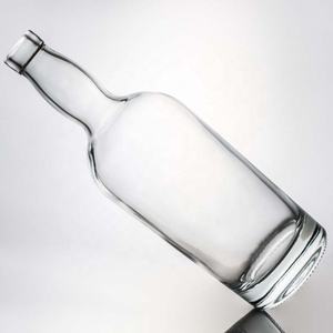 高品質なカスタムメイドのテキーラ用ガラス瓶、750mlのプレミアムウイスキー用ボトル - Product Image 4
