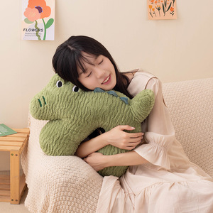 Dễ thương xuyên biên giới Mèo Thỏ cá sấu Nap U Gối khỉ sang trọng gối đồ chơi trong polyester Bông đáng ngạc nhiên đa dạng của động vật - Product Image 3