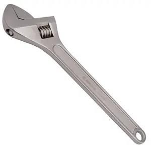 WEDO 12 ''/24 pouces screwdriverhand outils auto court extrémité ouverte forgée prise d'angle vis clé à molette en acier inoxydable clé