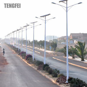 Lampadaire solaire LED en alliage d'aluminium étanche IP65 avec batterie pour éclairage routier extérieur – Meilleures ventes - Product Image 2