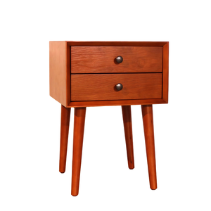 Nightstand With 2 <b>Drawers</b> <b>Small</b> Side Table With Storage Seadrifte - Product Image 4