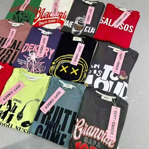 T-shirt in Cotone Pesante Stampato a Maniche Corte per Uomo e <span class=keywords><strong>Donna</strong></span>; Vestibilità Ampia Estiva, Girocollo, <span class=keywords><strong>Stile</strong></span> Hip Hop, Fantasia Cartoon - Product Image 2