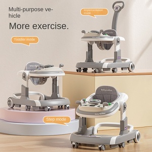 <span class=keywords><strong>Aide</strong></span> à <span class=keywords><strong>la</strong></span> <span class=keywords><strong>marche</strong></span> anti-basculement pour bébé, trotteur multifonctionnel pliable et portable pour nourrissons et enfants - Product Image 1