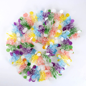 2M <strong>Easter</strong> Tinsel Stripes Garland Christmas <strong>Tree</strong> Party <strong>Decoration</strong> - Product Image 5