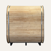Hachillspa Outdoor Voll spektrum Infrarot Sauna 4-6 Personen Fern infrarot Massivholz Zimmer Custom Outdoor Sauna Herstellung