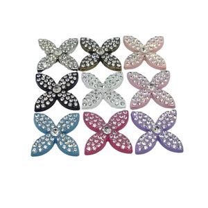 توريد بالجملة فاخرة بلينغ كوين ابتسامة الإنجليزية حرف مصمم القوس سحر الشفاه للقلب غير المرغوب فيه شعار Kawaii الحرف اليدوية ديي - Product Image 1