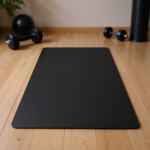 Colchoneta de fitness de 183 cm x 61 cm, colchoneta de ejercicio antideslizante de PVC para entrenamiento en el gimnasio en casa - Product Image 2