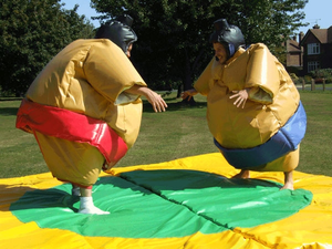 Setelan olahraga tiup anak, kostum pertempuran <span class=keywords><strong>Sumo</strong></span> dewasa dapat ditiup - Product Image 4