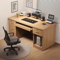 Bureau de jeu modulaire en bois massif moderne de haute qualité avec tiroir et casier