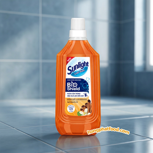 Sunlight Bio Shield Antibacterial Floor Cleaner Cinnamon & Bergamot Liquid <b>Detergent</b> No Rinse Eco-Friendly up to 9floz - Product Image 3