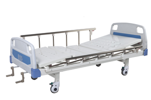 Precio <span class=keywords><strong>de</strong></span> fábrica Cama médica Manual 2 funciones Manivela única Cuidado en el hogar Cama médica <span class=keywords><strong>de</strong></span> <span class=keywords><strong>hospital</strong></span> <span class=keywords><strong>para</strong></span> enfermería <span class=keywords><strong>de</strong></span> pacientes con colchón - Product Image 2