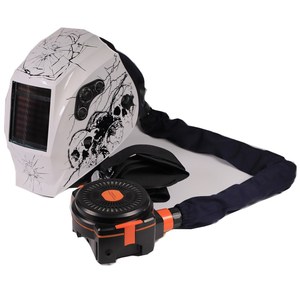 <span class=keywords><strong>Masque</strong></span> de soudage à assombrissement automatique PAPR avec décalcomanie de ventilation Casque de soudage avec respirateur - Product Image 1