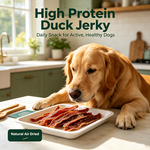Viande séchée de poitrine de canard N4P pour chiens, disponible en gros et en OEM, friandises d'entraînement pour chiots à faible teneur en gras, favorise la santé dentaire - Product Image 1