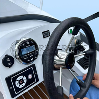 Bateau électrique en aluminium de 5.8m, 19ft, embarcation durable pour villégiature et entreprise de location