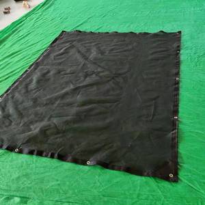 Toile d'ombrage noire 90% en HDPE, filet pare-soleil avec œillets, protection UV, <span class=keywords><strong>pour</strong></span> patio, jardin, chenil, <span class=keywords><strong>serre</strong></span>, ombrage des plantes - Product Image 5