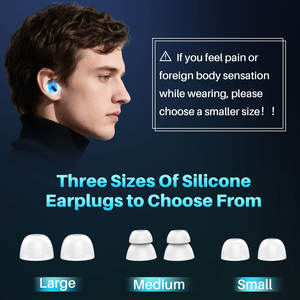 Tapones para los Oídos Reutilizables con Cancelación de Ruido y Materiales No Tóxicos para un Bloqueo de Sonido Cómodo y un Sueño Tranquilo - Product Image 2