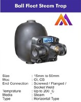 Piège à vapeur manuel à flotteur à bille en acier inoxydable 15-50mm, personnalisable OEM, fiable pour les systèmes d'échange de chaleur de chaudières écoénergétiques