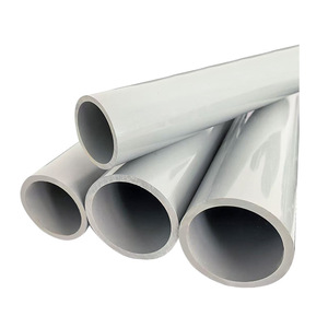 Tubería de Suministro de Agua de PVC de Alta Presión, Tubería de Plástico UPVC-U Blanca y Gris, Tubería de Transporte de Agua de UPVC de Alta Presión Duradera - Product Image 1