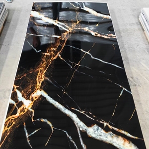 Paneles de Pared de PVC Impermeables, Ignífugos y Ecológicos, Paneles de Revestimiento Clásicos con Diseño de Mármol UV para Uso Comercial y Doméstico en Interiores - Product Image 3