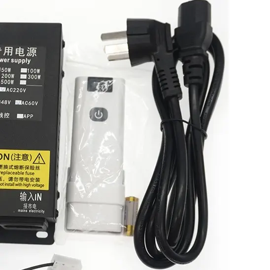 new 200W60V wire control remote dimming film controller Dimming glass drive controller dimming glass power supply