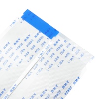 Awm 21107 80c 60v Vw-1 50pin 0.5mm 1.0mm Pitch fleksibel kabel Ffc untuk HP Officejet Pro 7720 7730 7740