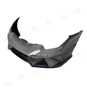 Parachoques Delantero de Fibra de Carbono Seca para <span class=keywords><strong>Lamborghini</strong></span> Huracán LP580 LP610 EVO, Estilo Tecnica Modificado, Kits de Carrocería - Product Image 4