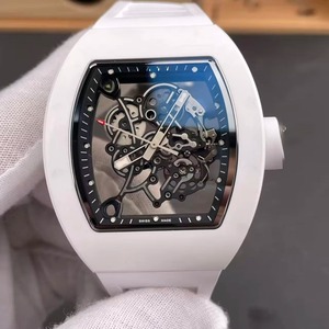Luxurious and elegant white ceramic top luxury craftsmanship, complex function movement <b>automatic</b> mechanical watch - Product Image 3