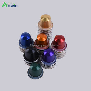 Cápsula <span class=keywords><strong>de</strong></span> café <span class=keywords><strong>Nespresso</strong></span>, pegatina personalizada compatible con <span class=keywords><strong>Nespresso</strong></span> con pegatina, 12 colores a elegir, cápsulas <span class=keywords><strong>de</strong></span> café <span class=keywords><strong>de</strong></span> aluminio <span class=keywords><strong>Nespresso</strong></span> - Product Image 3