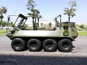 รถบรรทุกสะเทินน้ำสะเทินบก SLC750A ผลิตในจีน ราคาโรงงาน พร้อมบริการพิเศษ รุ่นฉุกเฉิน ความจุเครื่องยนต์ 747 ซีซี น้ำหนัก 816 กก. พร้อมลากจูง - Product Image 4