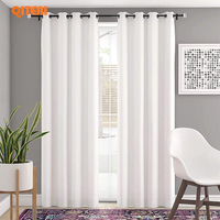 Meilleures ventes Tringle de fenêtre simple extensible en métal noir tringles de fenêtre décoratives en résine de marbre blanc pour draperie