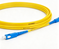 YOFC Single Mode Fiber Patch Cord SC UPC/APC PVC G652D G657A SC-FC SC-ST Simplex Fiber Optic Cable ISO9001 Certified