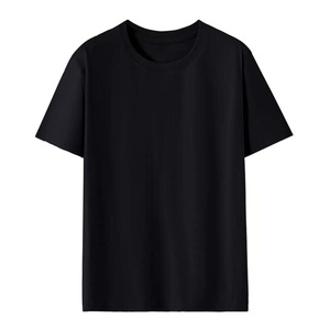 เสื้อยืดคอตตอน 100% น้ำหนักเบา 190 กรัม แบบสั่งทำพิเศษ OEM ODM ทรงโอเวอร์ไซส์ คอกลม แขนสั้น ไม่มีลาย พร้อมสกรีนโลโก้ - Product Image 1