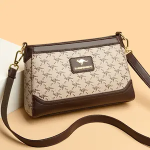 2024 Nieuwe Mode Luxe Crossbody Designer Handtassen Echt Lederen Handtas Dames Bekende Merken Koeienhuid Vrouwen Tassen Voor Meisjes Tas