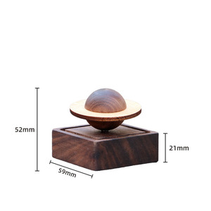 Walnut Creative Planet Black Wood Craft Gift Aromatherapy Essential Long-lasting Eco-Friendly Hand-made Mini Diffuser - Product Image 5