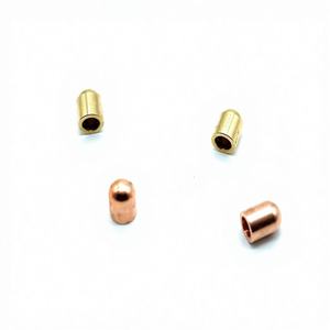 Composants électriques en laiton poli de haute précision, bornes ISO en nickel et caches de goujons ovales en cuivre rouge - Product Image 2